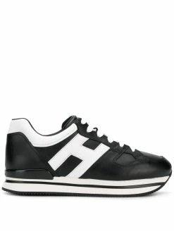 Hogan panelled sneakers