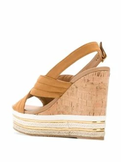 Hogan sandales compensées à bride arrière