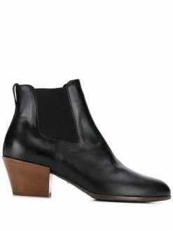 Hogan bottines Ă talon en bois