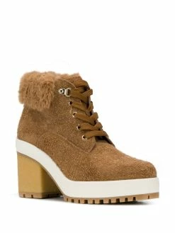 Hogan bottines en fourrure artificielle