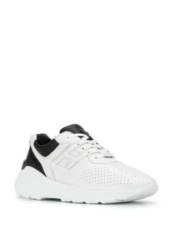 Hogan baskets à talon contrastant