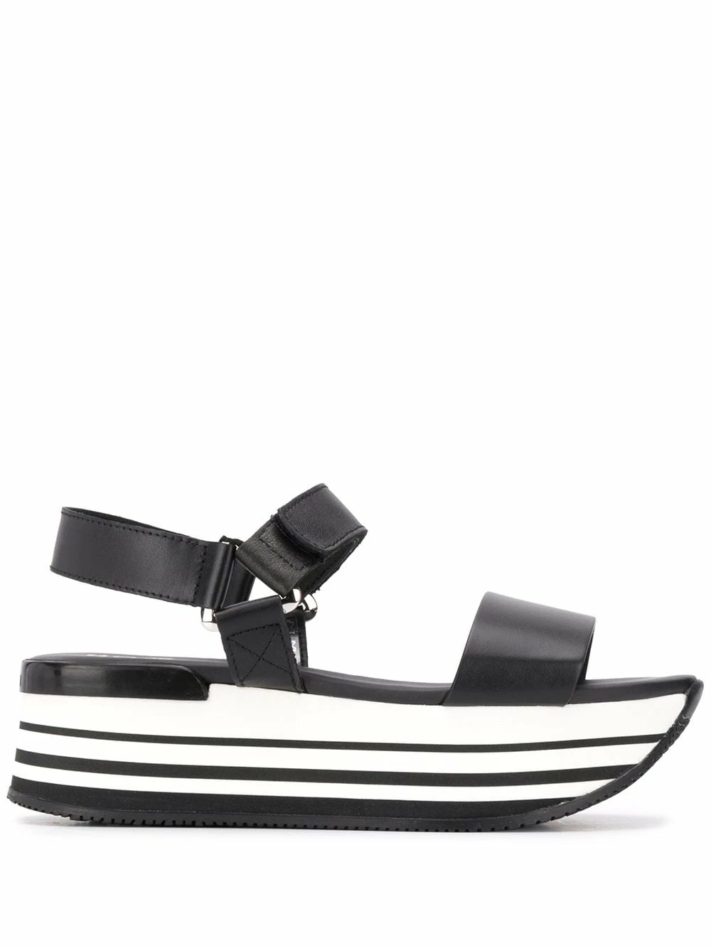 Hogan Sandales bicolores à plateforme Bon Rapport Coût-Efficacité femme 1 Hogan sandales bicolores à plateforme