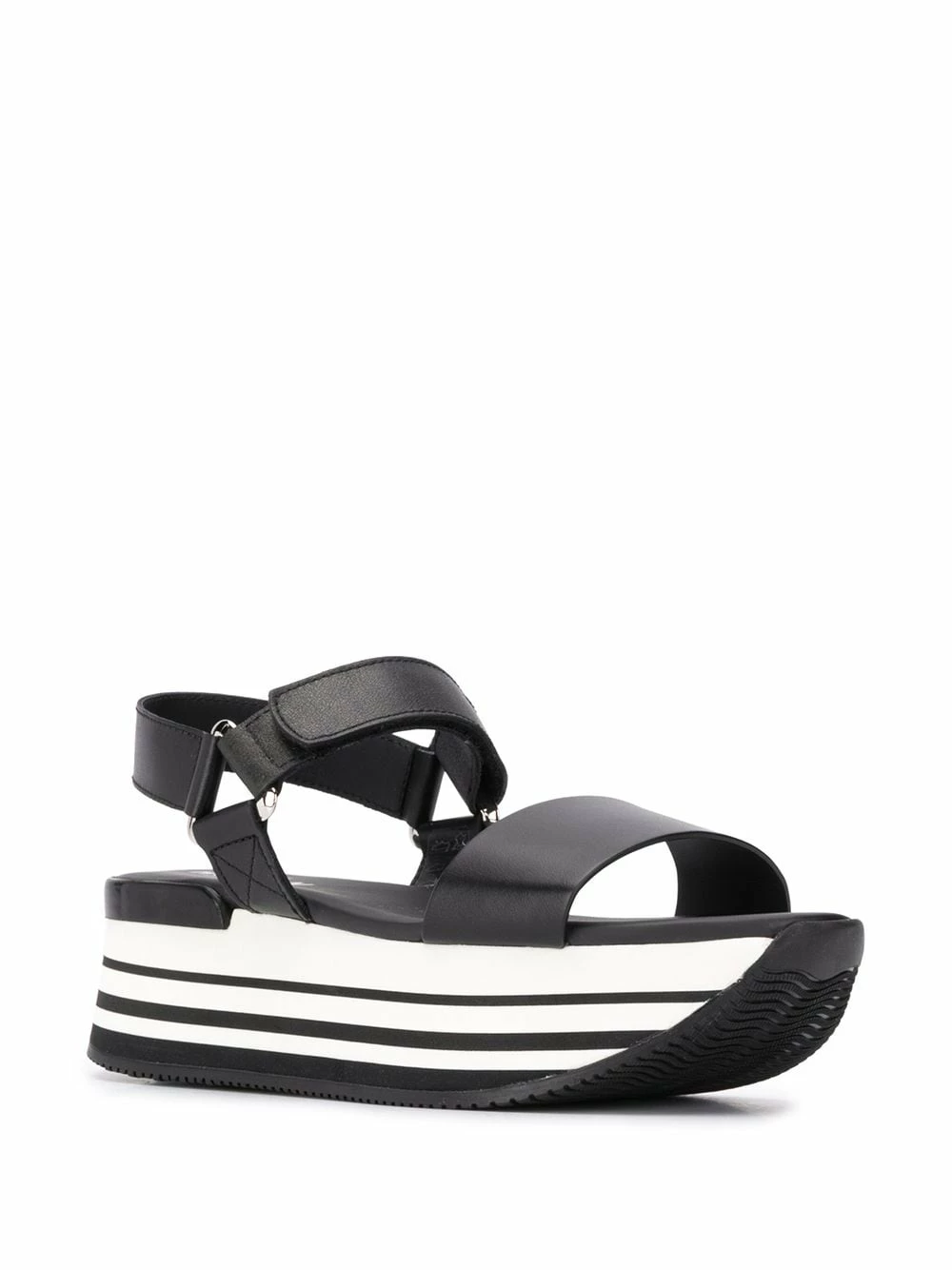 Hogan Sandales bicolores à plateforme Bon Rapport Coût-Efficacité femme 2 Hogan sandales bicolores à plateforme