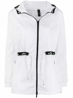 Hogan parka à capuche à lien de resserrage