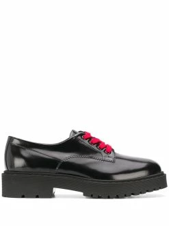 Hogan derbies à lacets contrastants