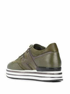 Hogan baskets à semelle à plateforme