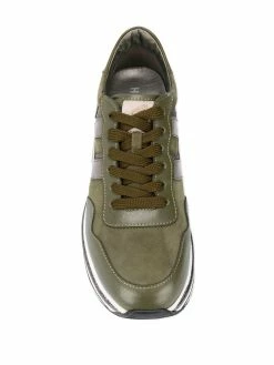 Hogan baskets à semelle à plateforme