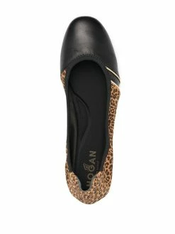 Hogan ballerines à imprimé léopard
