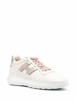 Hogan baskets à effet métallisé