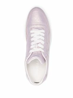 Hogan baskets à effet métallisé