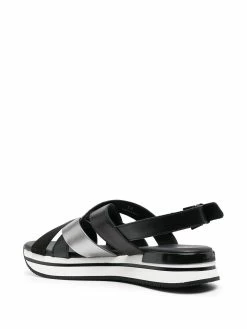 Hogan sandales à brides croisées