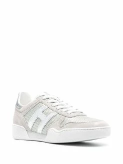 Hogan baskets à design d'empiècements