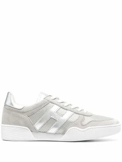 Hogan baskets à design d'empiècements