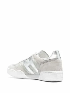 Hogan baskets à design d'empiècements