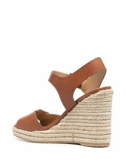 Hogan sandales compensées à détail de boucle