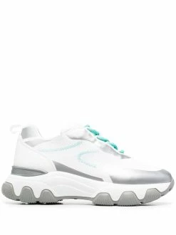 Hogan baskets à design à empiècements