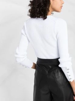 Hogan pull en maille nervurée