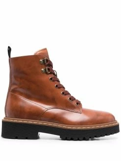 Hogan bottines en cuir à lacets
