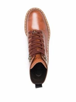 Hogan bottines en cuir à lacets