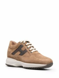 Hogan baskets Interactive en daim