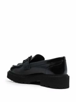 Hogan mocassins en cuir à boucle