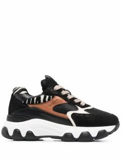 Hogan baskets Hyperactive à empiècements contrastants