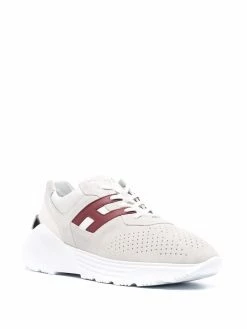 Hogan baskets lacées à logo imprimé