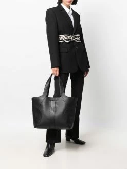 Hogan sac à main en cuir à logo embossé