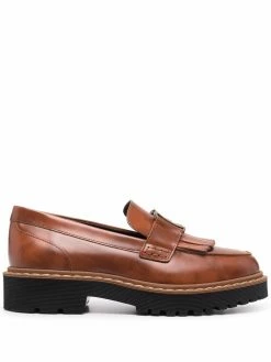 Hogan mocassins à franges