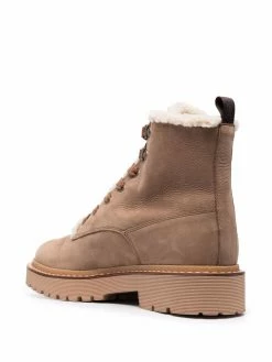 Hogan bottines fourrées à lacets
