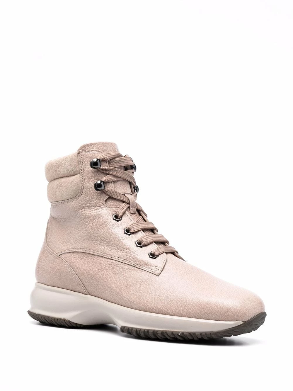 Hogan Garantie De Qualité 100% Bottines lacées à design matelassé bottes femme 2 Hogan bottines lacées à design matelassé