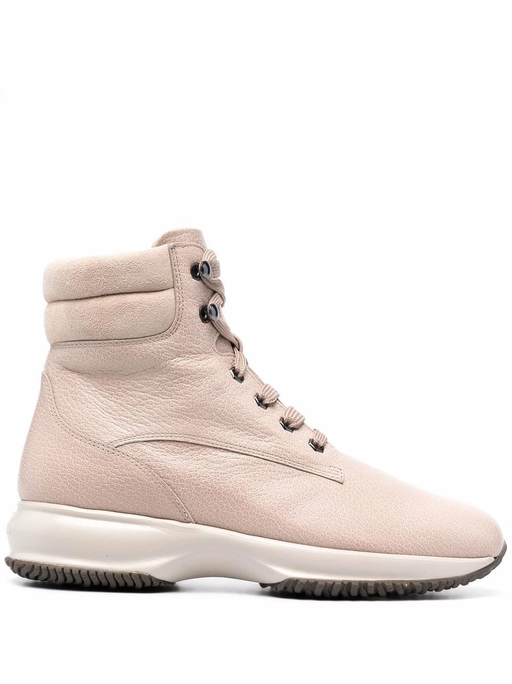 Hogan Garantie De Qualité 100% Bottines lacées à design matelassé bottes femme 1 Hogan bottines lacées à design matelassé