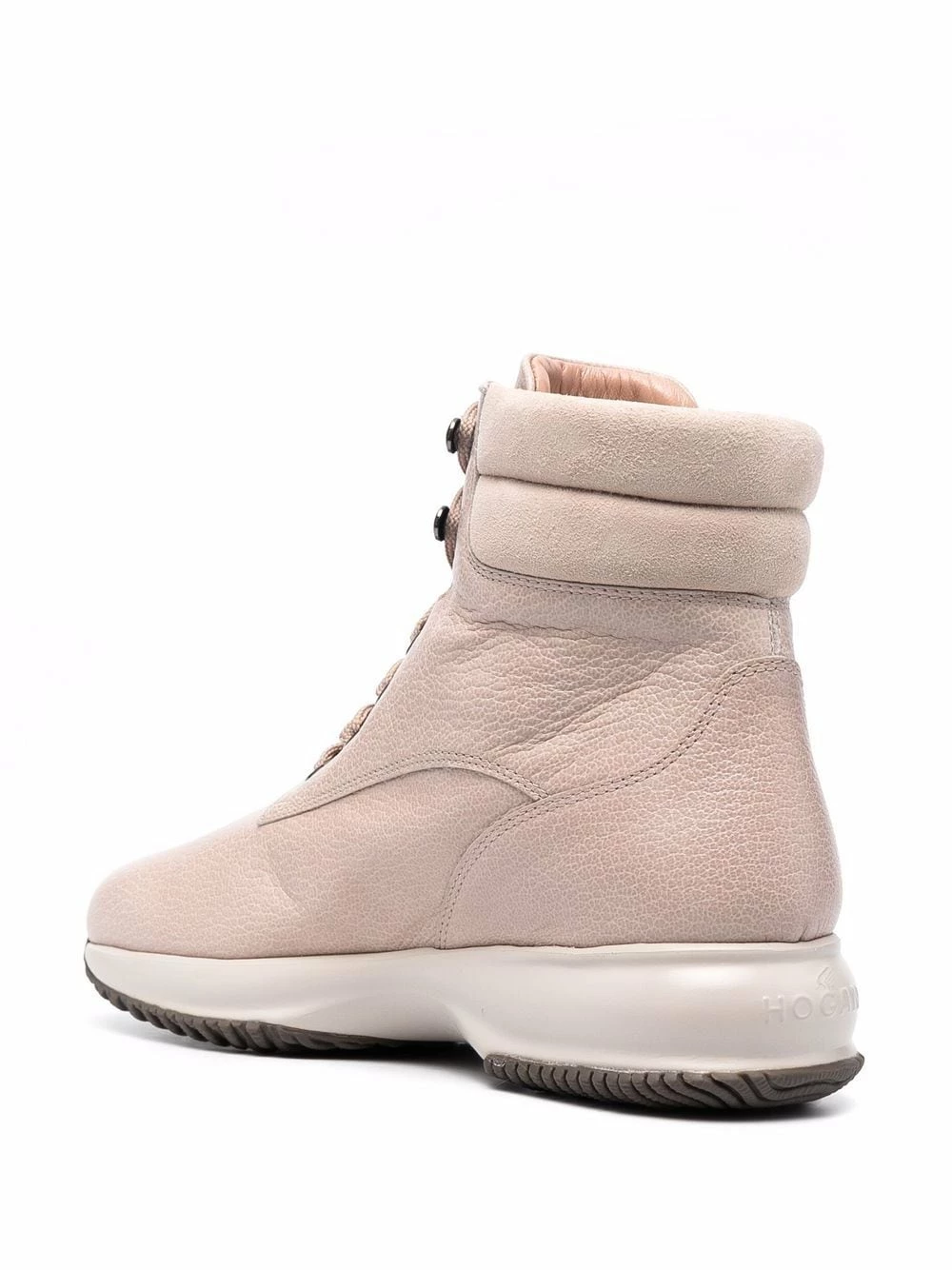 Hogan Garantie De Qualité 100% Bottines lacées à design matelassé bottes femme 3 Hogan bottines lacées à design matelassé