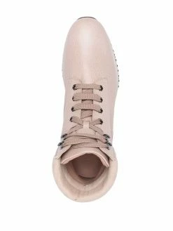 Hogan Garantie De Qualité 100% Bottines lacées à design matelassé bottes femme 7 Hogan bottines lacées à design matelassé