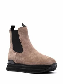 Hogan bottines à empiècements élastiqués