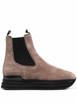 Hogan bottines à empiècements élastiqués