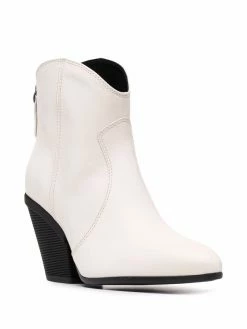 Hogan bottines d'inspiration western en cuir