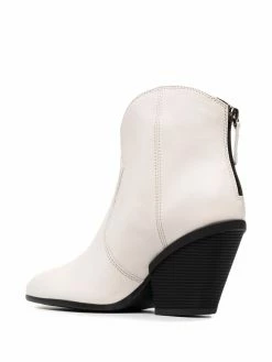 Hogan bottines d'inspiration western en cuir