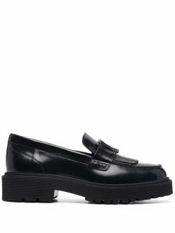 Hogan mocassins à franges