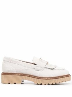 Hogan mocassins à franges