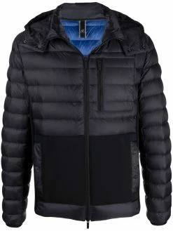 Hogan doudoune à poches plaquées