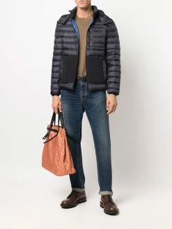 Hogan doudoune à poches plaquées