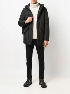 Hogan parka à design matelassé