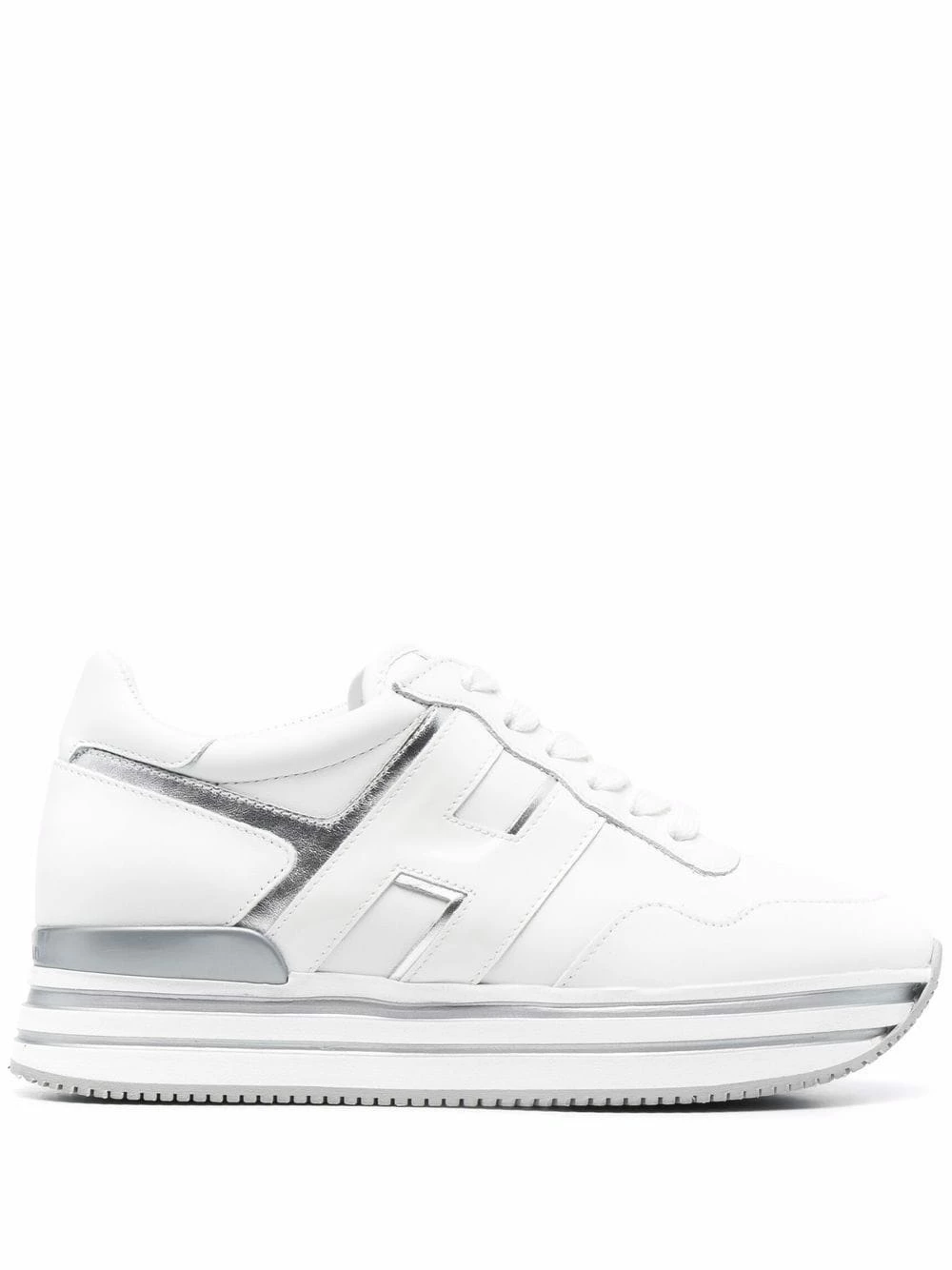 Hogan Discount En Ligne Baskets H en cuir femme 1 Hogan baskets H en cuir